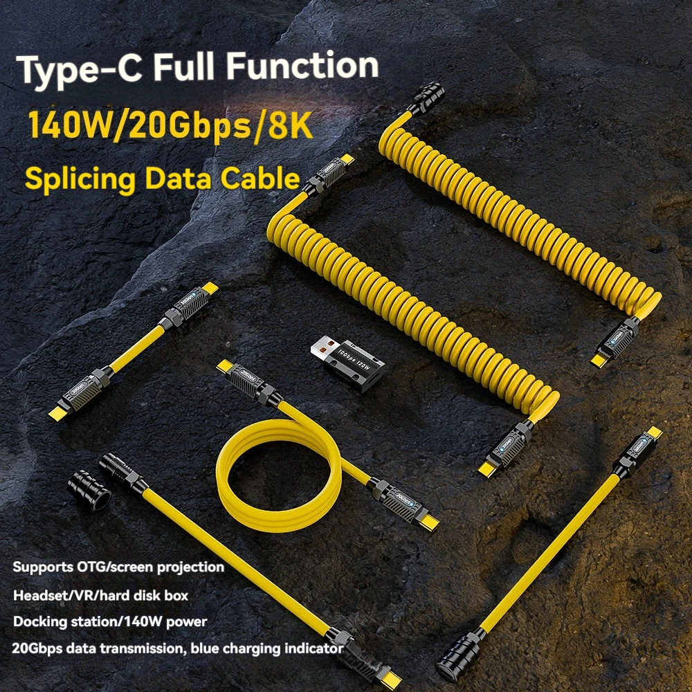 Diy Electronics Gadgets - 7in1 USB C Geek Кабель для