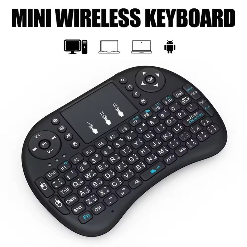 Wireless Keyboard Mini - Мини-беспроводная клавиатура 2,4 ГГц без подсветки,