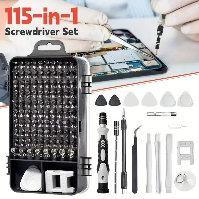 Diy Electronics Gadgets - Набор прецизионных отверток 115-в-1 с магнитными