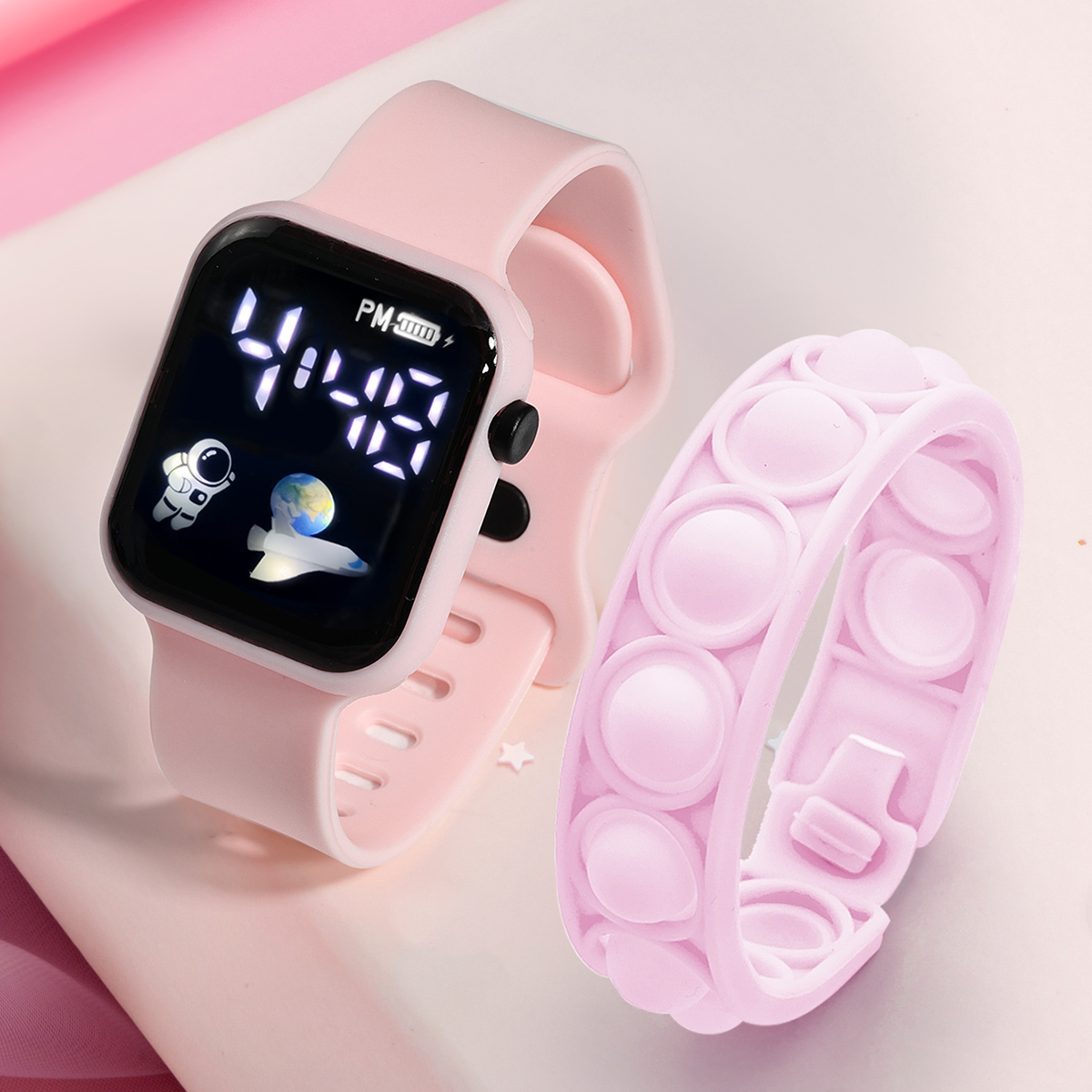 Smart Watch Kids - 2 шт., Детские умные часы-браслет
