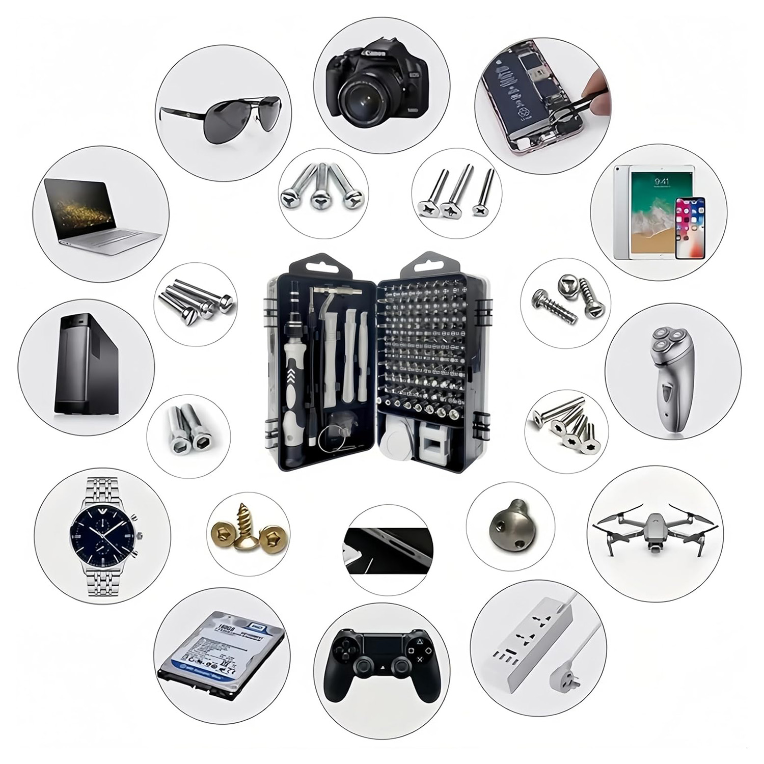 Набор прецизионных отверток 11 – обзор и цена Electronics Repair Gadgets