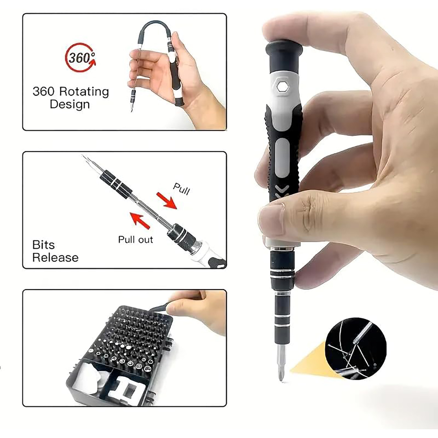 Набор прецизионных отверток 11 – обзор и цена Electronics Repair Gadgets