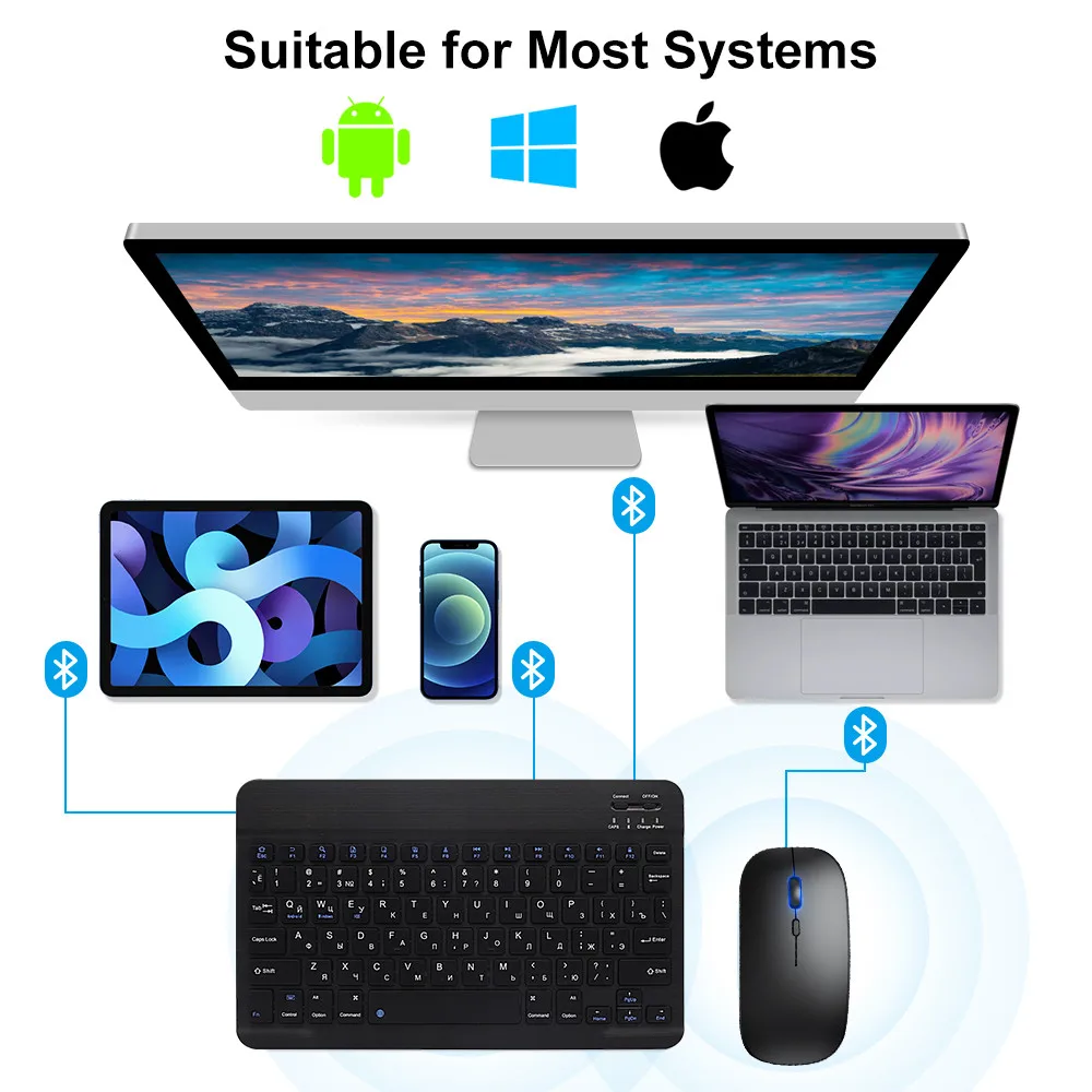 Новая беспроводная клавиатура  – обзор и цена Wireless Keyboard Mini