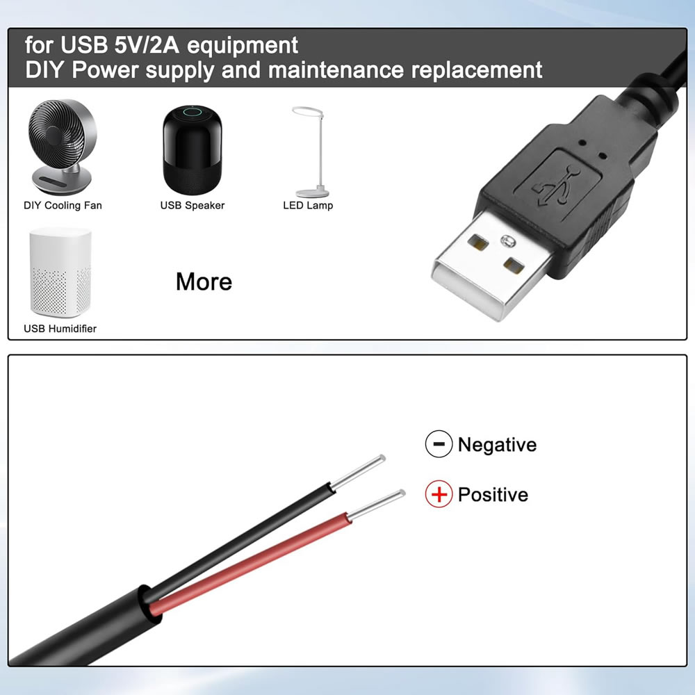 2-контактный USB-кабель питани – обзор и цена Electronics Repair Gadgets