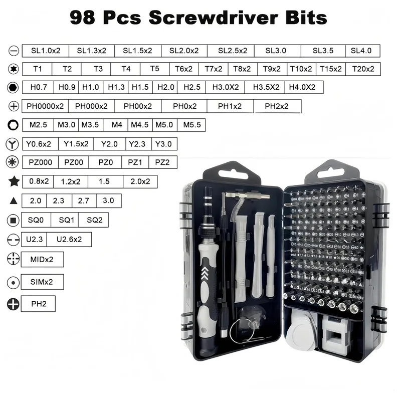 Набор прецизионных отверток 11 – обзор и цена Electronics Repair Gadgets