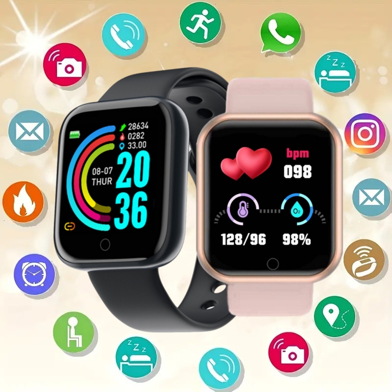 Смарт-часы Y68 D20 мужские, ум – обзор и цена Smart Watch Kids