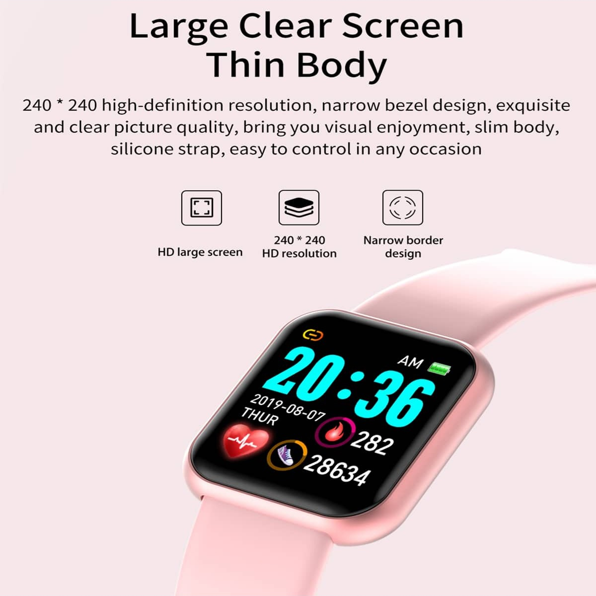 Смарт-часы Y68 D20 мужские, ум – обзор и цена Smart Watch Kids