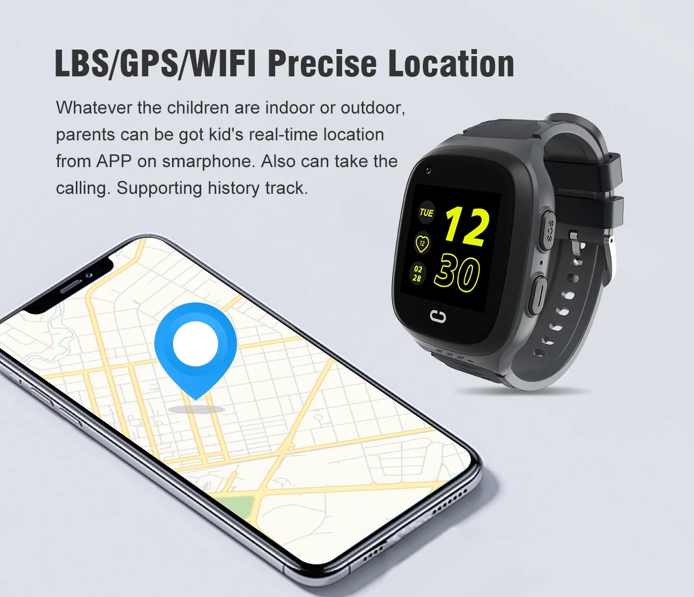 4G Детские Смарт-часы SOS Водо – обзор и цена Smart Watch Kids