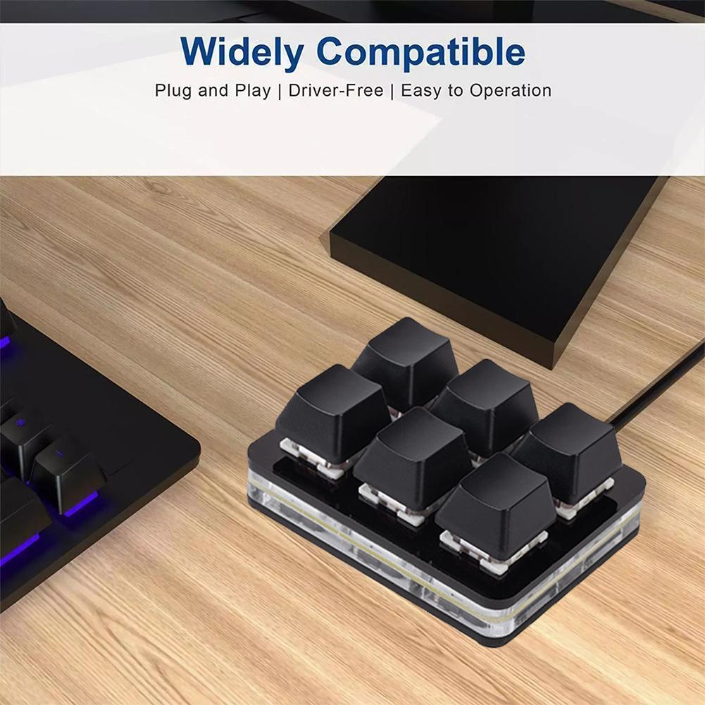 Мини-6-клавишная клавиатура Bl – обзор и цена Wireless Keyboard Mini