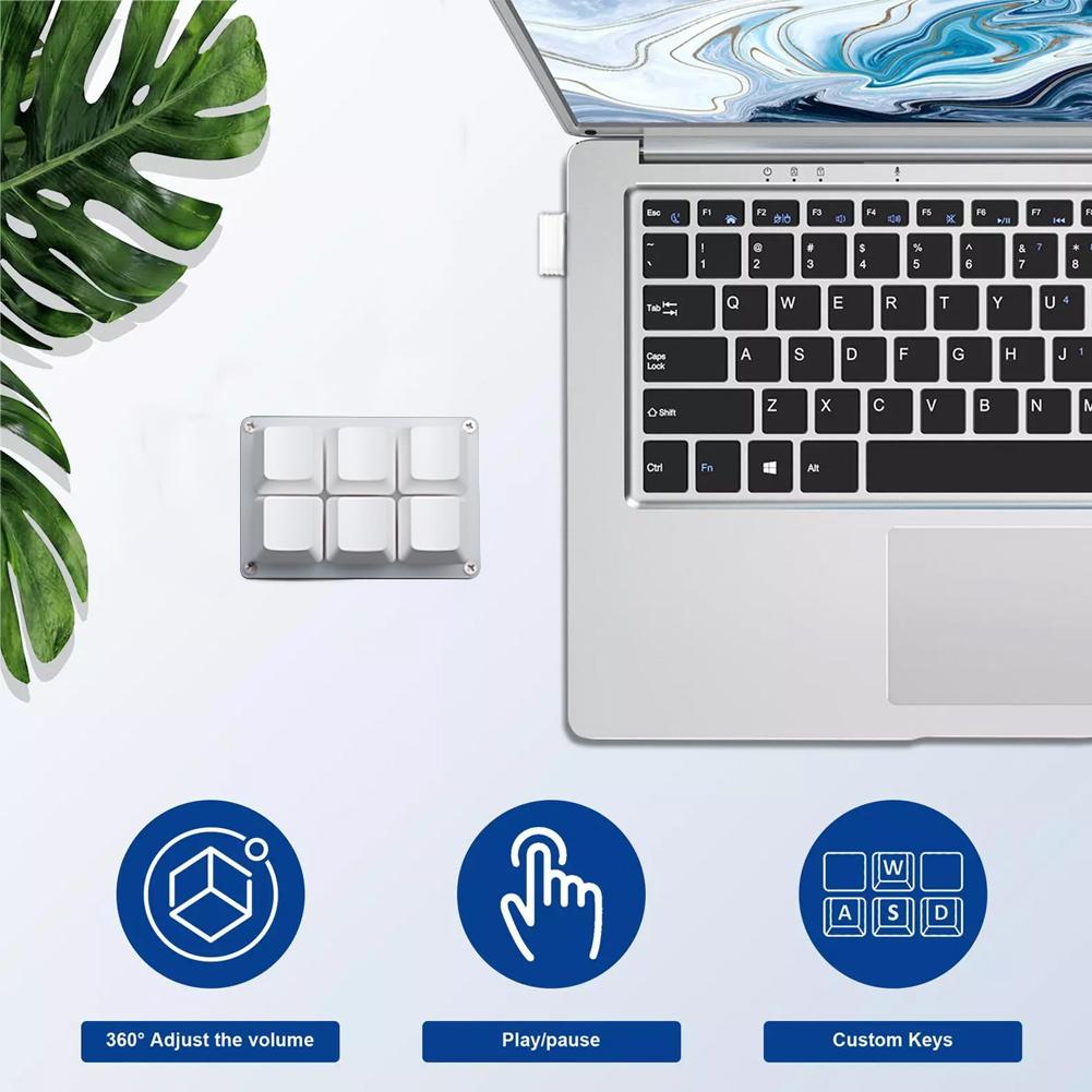 Мини-6-клавишная клавиатура Bl – обзор и цена Wireless Keyboard Mini