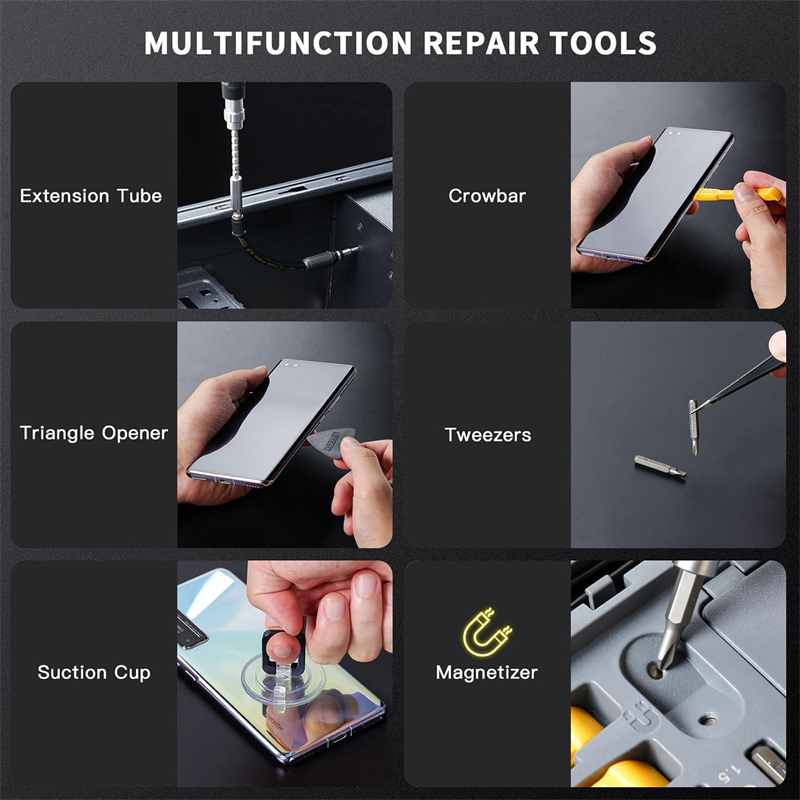 Набор прецизионных отверток 14 – обзор и цена Electronics Repair Gadgets