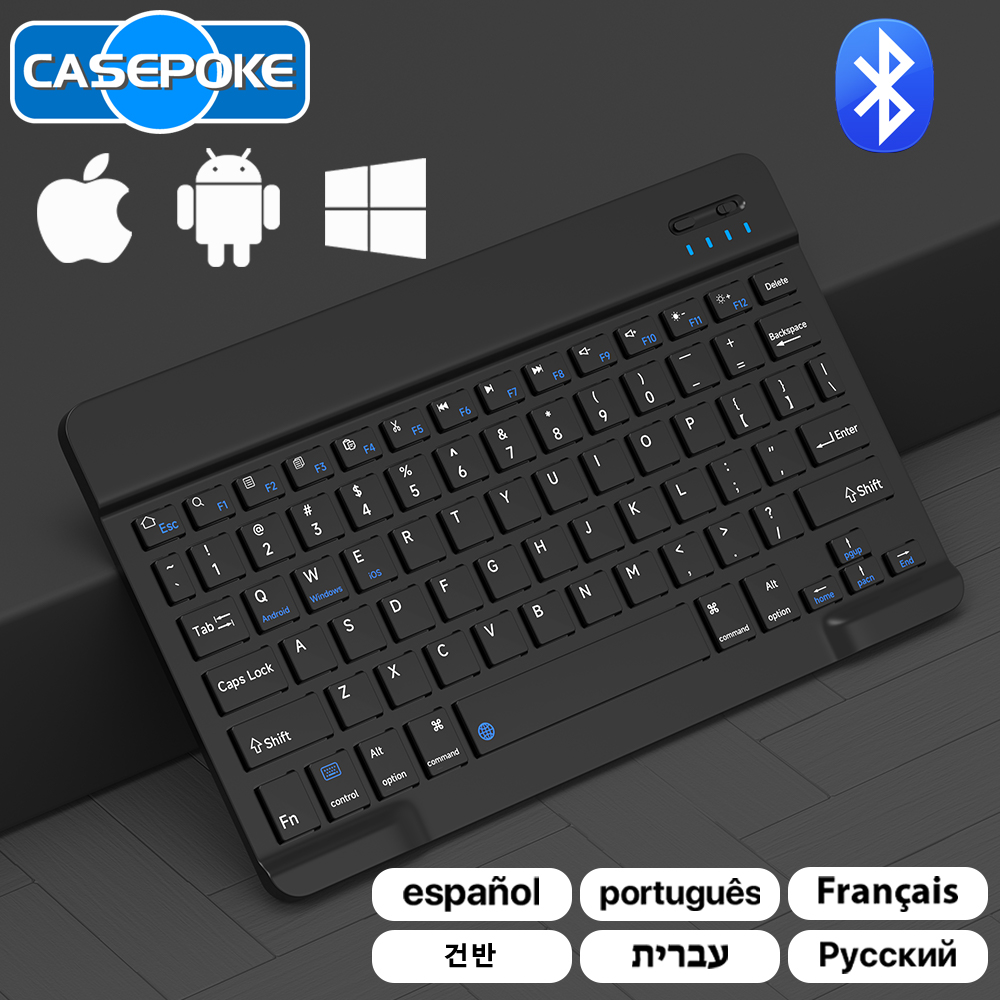 CASEPOKE для iPad Xiaomi Samsu – обзор и цена Wireless Keyboard Mini